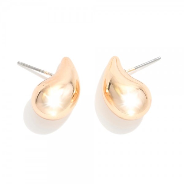 Wholesale metal Teardrop Post Drop Earrings L