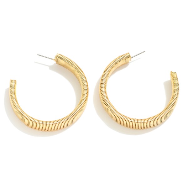 Wholesale wire Wrapped Metal Hoop Earrings D