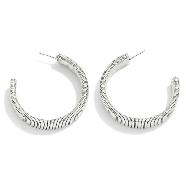 Wholesale wire Wrapped Metal Hoop Earrings D