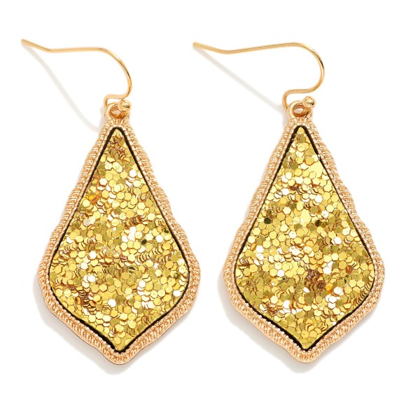 Wholesale glitter Teardrop Drop Earrings L