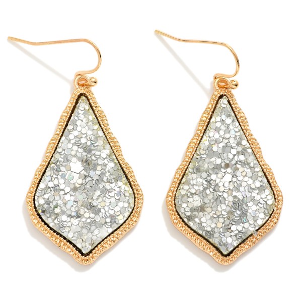 Wholesale glitter Teardrop Drop Earrings L
