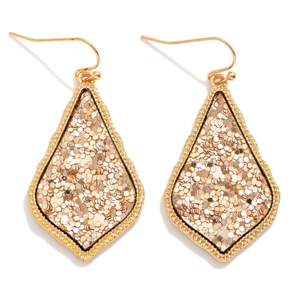 Wholesale glitter Teardrop Drop Earrings L