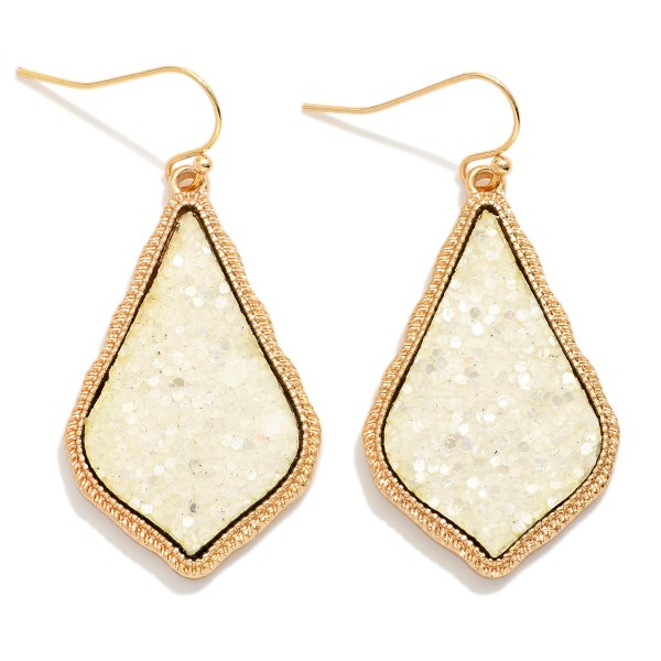 Wholesale glitter Teardrop Drop Earrings L