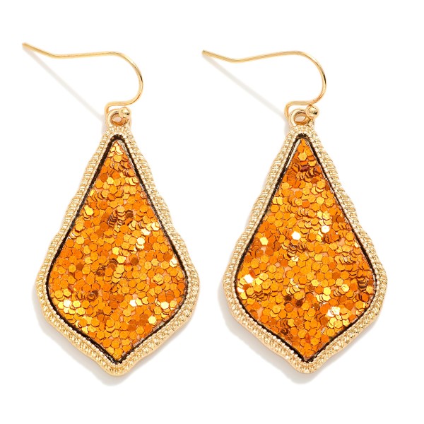 Wholesale glitter Teardrop Drop Earrings L