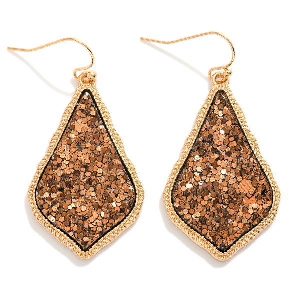 Wholesale glitter Teardrop Drop Earrings L