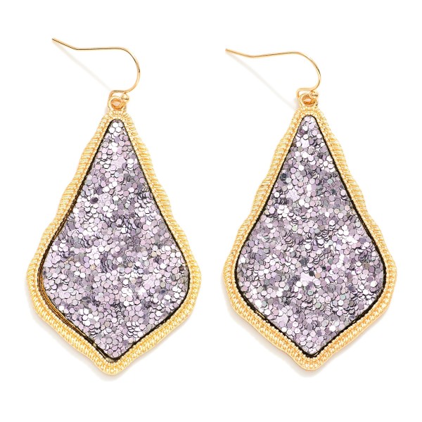 Wholesale glitter Teardrop Drop Earrings L