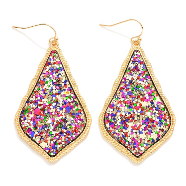 Wholesale glitter Teardrop Drop Earrings L