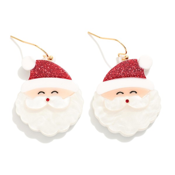 Wholesale acetate Santa Claus Drop Earrings L