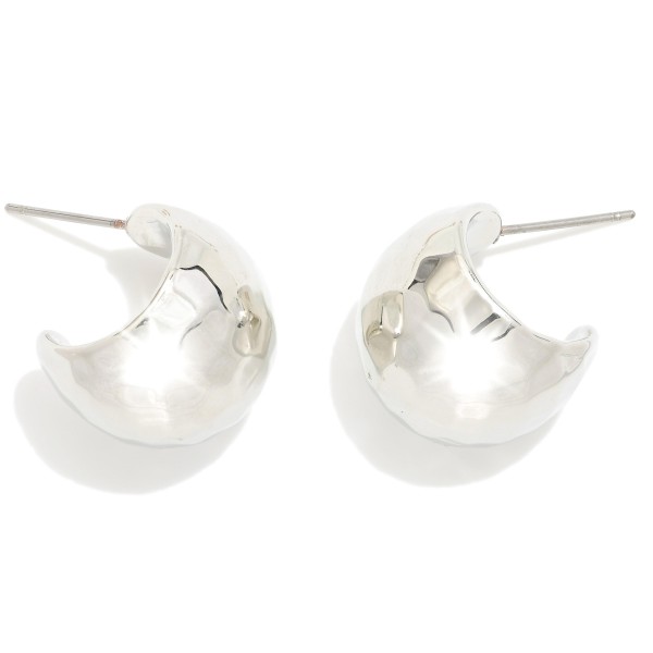 Wholesale metal Disco Ball Cuff Hoop Earrings D
