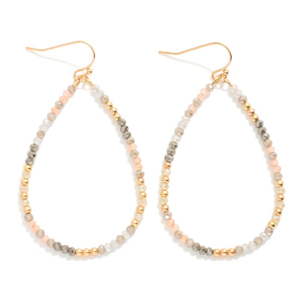 Wholesale beaded Teardrop Drop Earrings L