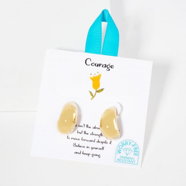Wholesale metal Teardrop Drop Earrings Stainless Steel Tarnish Resistant Hypoall