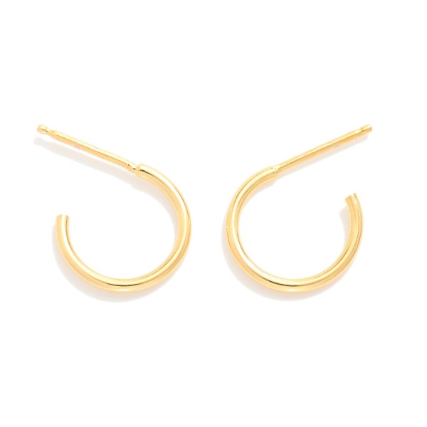 Wholesale metal Hoop Earrings D k Gold Hypoallergenic Made Brazil
