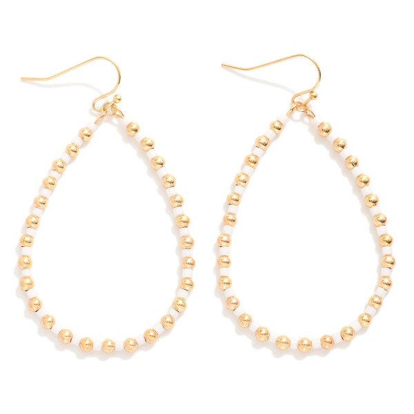 Wholesale beaded Teardrop Drop Earrings L