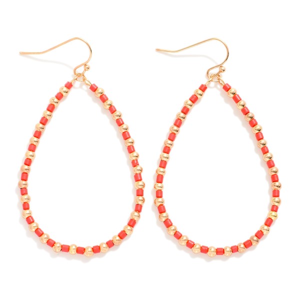 Wholesale beaded Teardrop Drop Earrings L