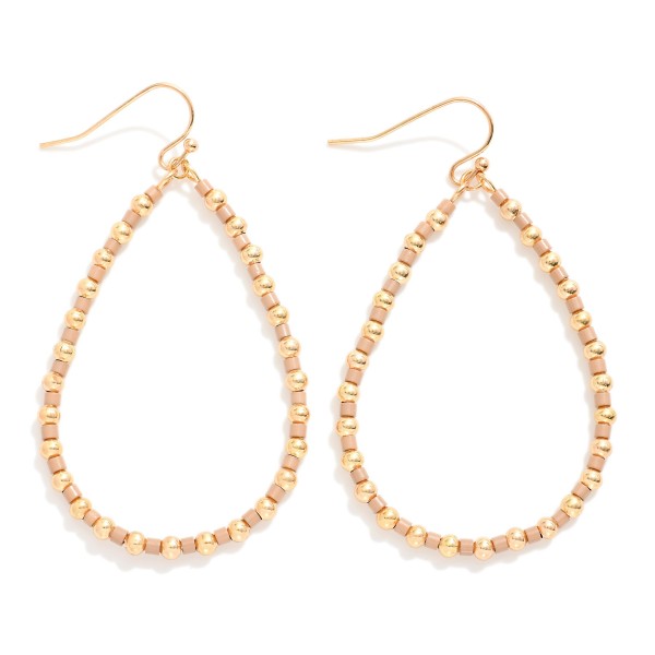 Wholesale beaded Teardrop Drop Earrings L