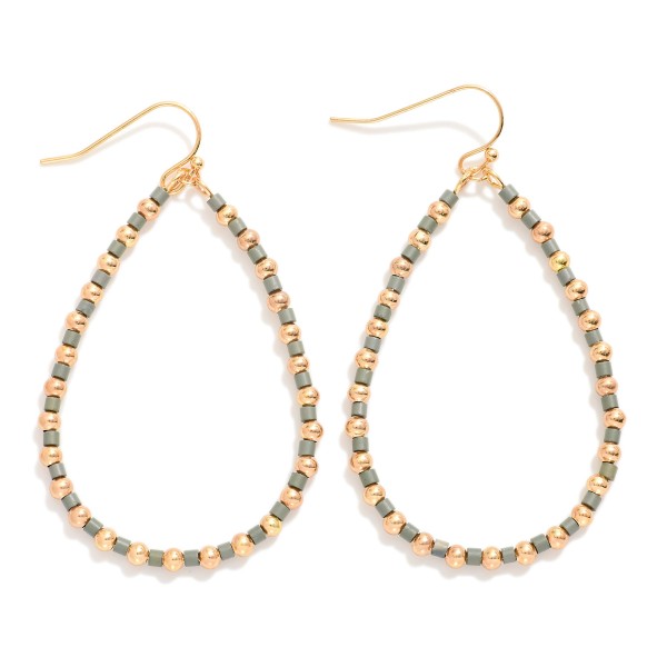 Wholesale beaded Teardrop Drop Earrings L