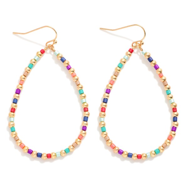 Wholesale beaded Teardrop Drop Earrings L