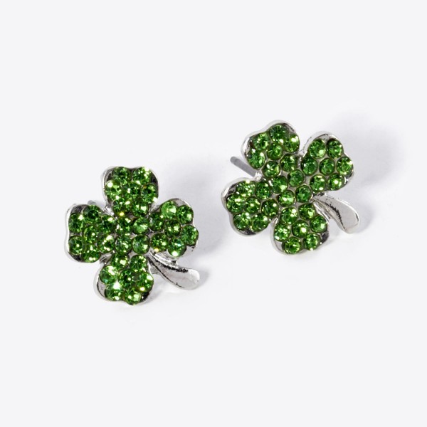 Wholesale pave Rhinestone Music Note Stud Earrings L