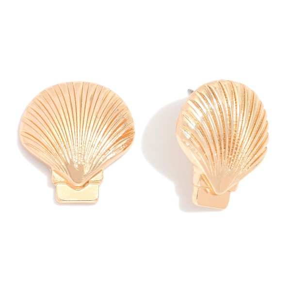 Wholesale metal Shell Drop Earring L