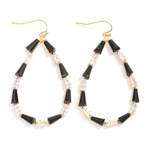 Wholesale beaded Teardrop Earrings Cone Beads Rhinestones L