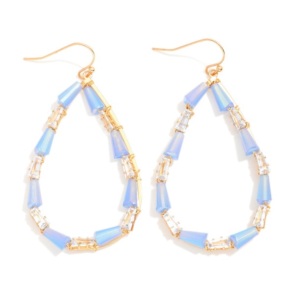 Wholesale beaded Teardrop Earrings Cone Beads Rhinestones L