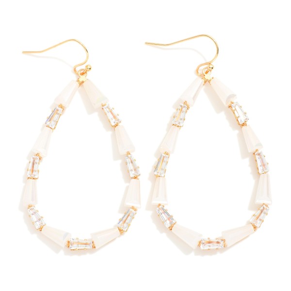 Wholesale beaded Teardrop Earrings Cone Beads Rhinestones L