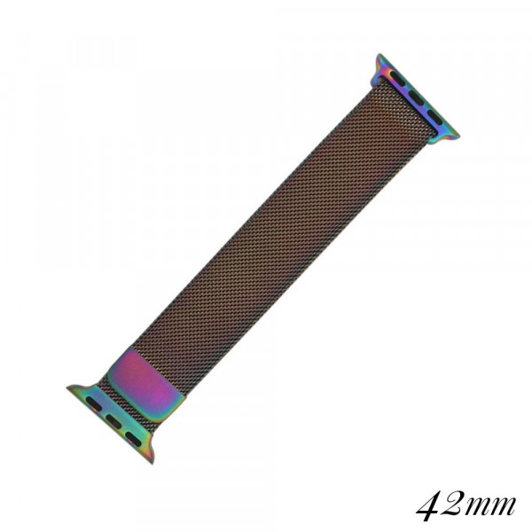 Wholesale iridescent metal magnetic watch band smart watches Fits mm smart watch