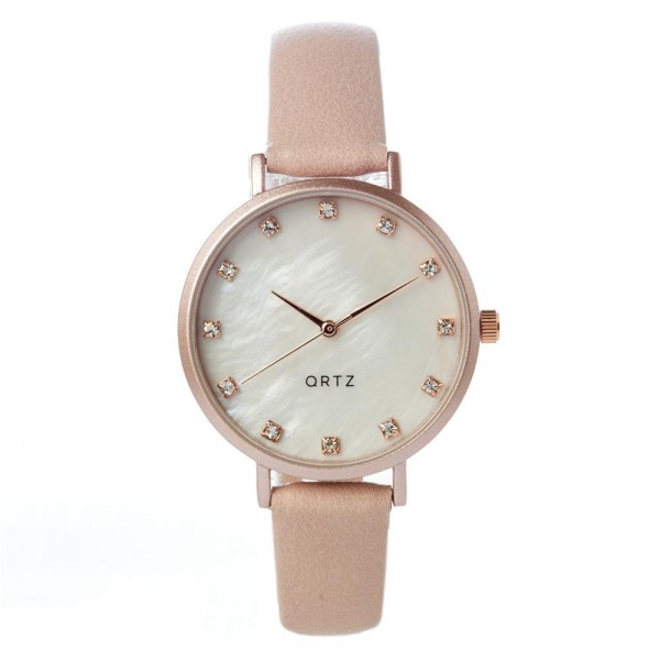 Wholesale watch Silicone Band Ortz Watch CZ Accents Band Watch Diameter