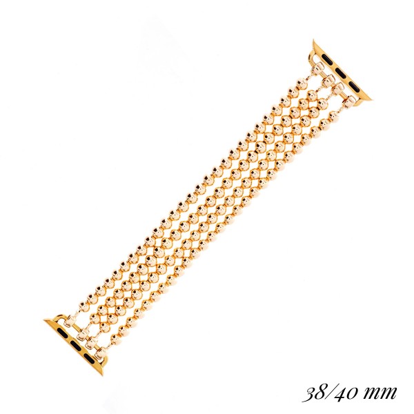 Wholesale beaded Stretch Bracelet Smart Watch Band Smart Watches Only Fits MM Sm