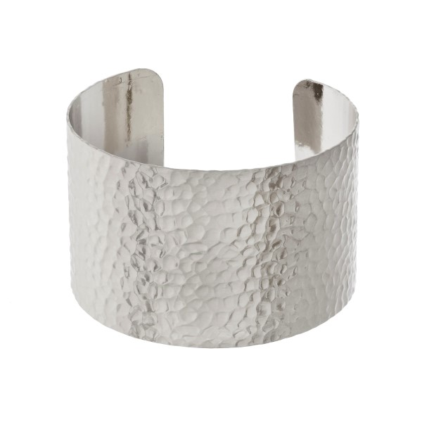 Wholesale hammered metal cuff bracelet