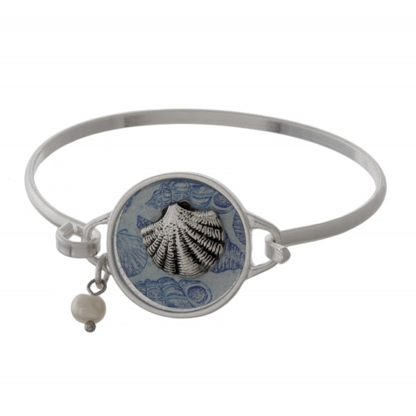 Wholesale metal latch bracelet sea life