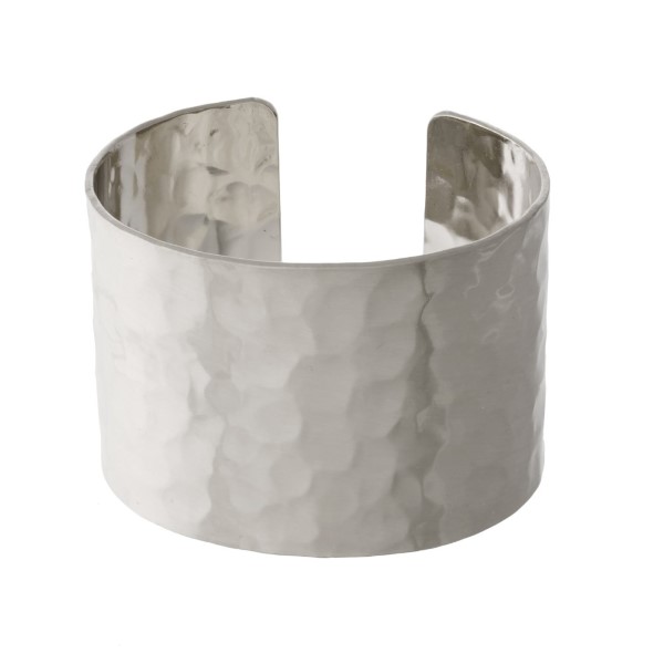 Wholesale hammered metal cuff bracelet