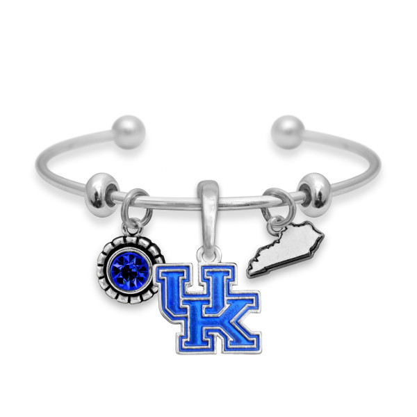 Wholesale officially licensed cuff bracelet university logo