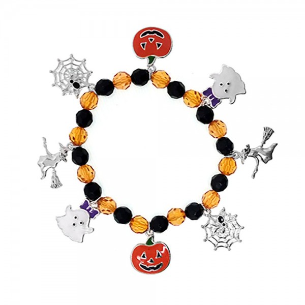 Wholesale beaded Halloween Charm Bracelet Diameter
