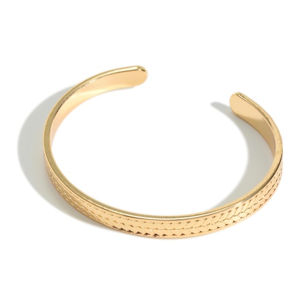 Wholesale squeeze Braided Textured Bangle Bracelet Diameter