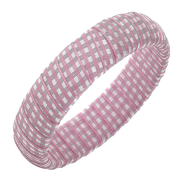 Wholesale gingham Wrapped Bangle Bracelet Diameter