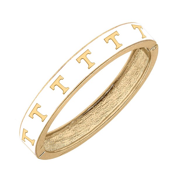 Wholesale officially Licensed Tennessee Camille Enamel Bangle Diameter
