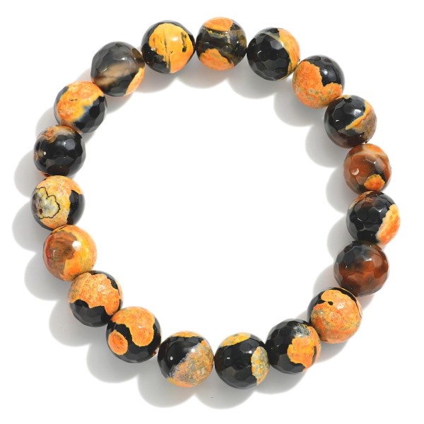 Wholesale stone Beaded Stretch Bracelet Diameter