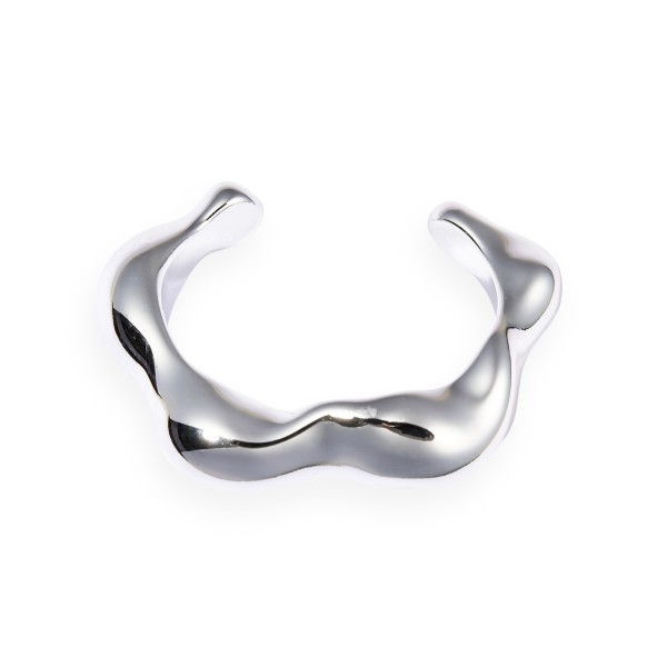 Wavy Metal Cuff Bracelet 

- Approximately 2.5" D