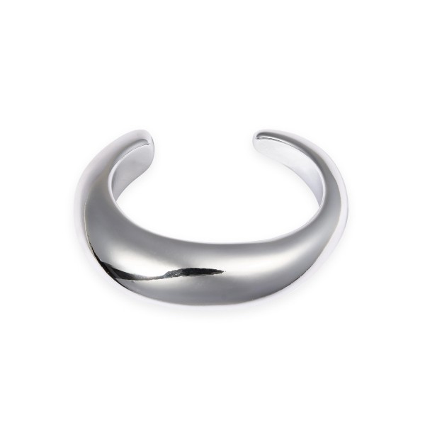 Tapered Metal Cuff Bracelet 

- Approximately 2.5" D