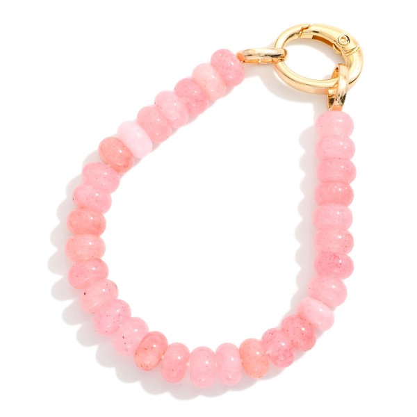 Candy Bead Beaded Bracelet 

- Approximately 2.75