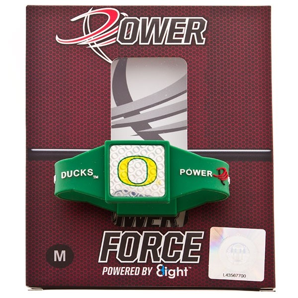 From the gridiron to the court, the backyard to the stands, let Power Force help you with their ion technology find your inner force. DUCK FANS - FIND YOUR POWER! Officially licensed. Large