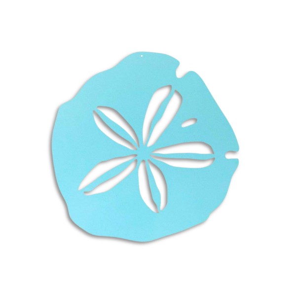 Wholesale sand Dollar Metal Wall Art Gauge Powder Steel Weather Proof Made USA S