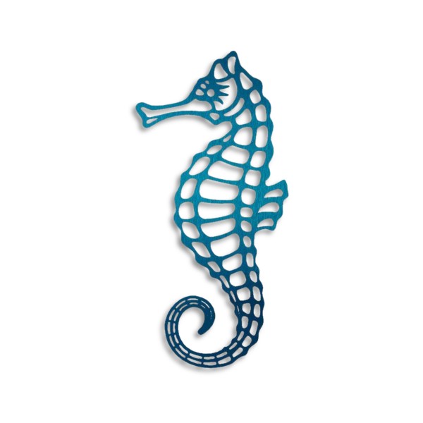 Wholesale seahorse Metal Wall Art Gauge Powder Steel Weather Proof Made USA Stra