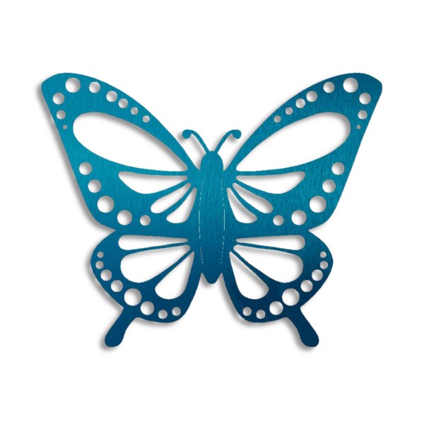Wholesale butterfly Metal Wall Art Gauge Powder Steel Weather Proof Made USA Str