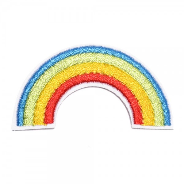 Embroidered Rainbow Patch

- Approximately 2.25 "L
- Iron-On / Sew-On Application