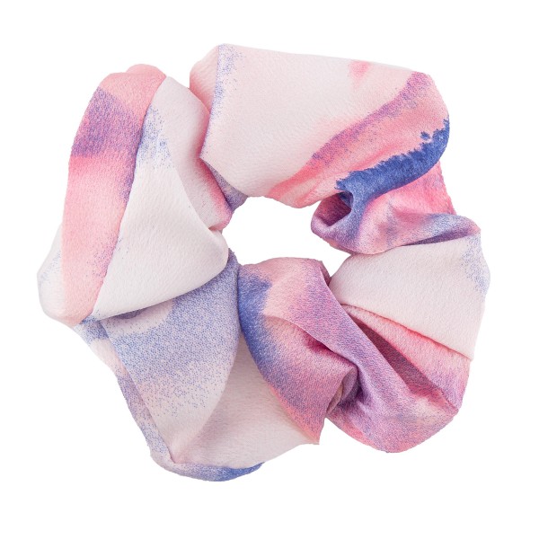 Silky Tie-Dye Hair Scrunchie.

- One size fits most
- 100% Polyester