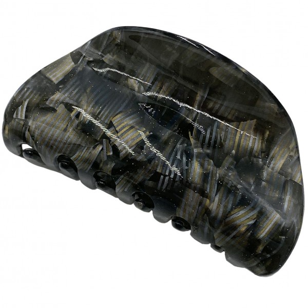 Acrylic Jaw Clip. 

- 100% Acrylic 
- Approximately 3" Long