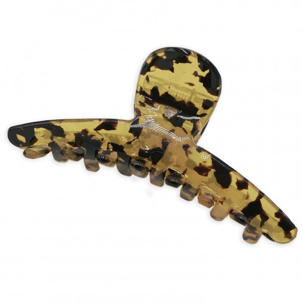 Acrylic Jaw Clip. 

- 100% Acrylic 
- Approximately 3" Long 