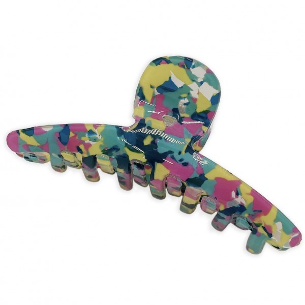 Acrylic Oval Hair Claw Clip.

- 100% Acrylic
- Approximately 4.1" Long